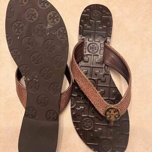 Tory Burch Designer Thora Miller Sandals Size 8
